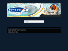 Tablet Screenshot of miramarfm.com.br
